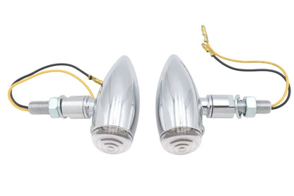 Wyatt Gatling L22-6689SCLED Mini LED Bullet Clear Lens Marker Lamp Set with Amber LEDs by Wyatt Gatling