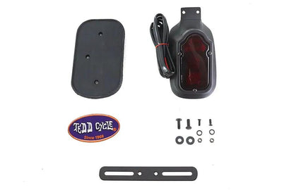 V-Twin Tombstone Style Tail Lamp Assembly in Matte Black - Part 33-1342 by V-Twin