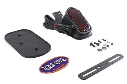 V-Twin Tombstone Style Tail Lamp Assembly in Matte Black - Part 33-1342 by V-Twin