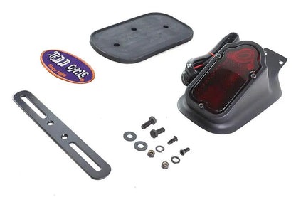 V-Twin Tombstone Style Tail Lamp Assembly in Matte Black - Part 33-1342 by V-Twin