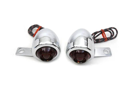 Wyatt Gatling Replica Guide Signal Lamp Set Rear for Harley Davidson FL (1950-1959) by Wyatt Gatling