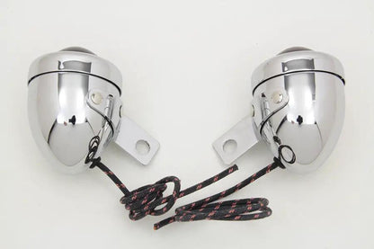 Wyatt Gatling Replica Guide Bullet Turn Signal Set for 1958-1962 Harley Davidson FL by Wyatt Gatling