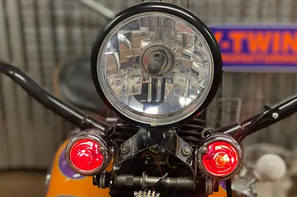 Wyatt Gatling Replica Guide Bullet Turn Signal Set for 1958-1962 Harley Davidson FL by Wyatt Gatling