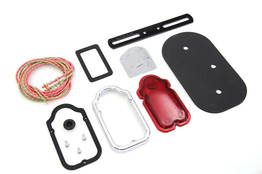 V-Twin Tombstone Tail Lamp Parts Rebuild Kit for Harley Davidson 1947-1949 by V-Twin