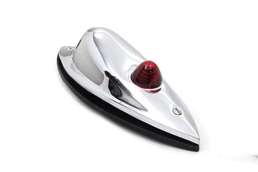 Wyatt Gatling Replica Side Car Fender Lamp Assembly 12 Volt for Harley Davidson FL (1941-1950) by Wyatt Gatling