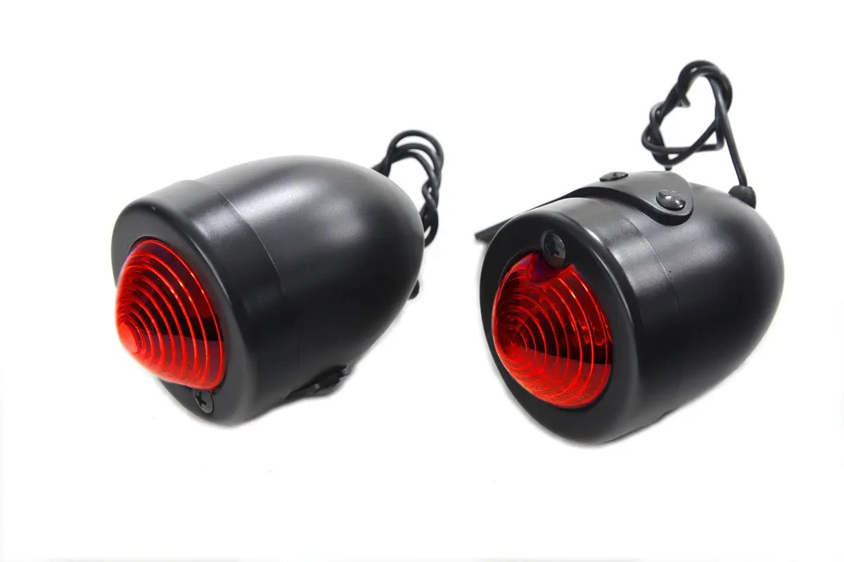 Wyatt Gatling 20-6524MB Black Replica Red Bullet Marker Lamp Set by Wyatt Gatling