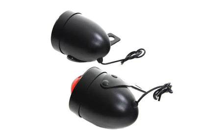 Wyatt Gatling 20-6524MB Black Replica Red Bullet Marker Lamp Set by Wyatt Gatling
