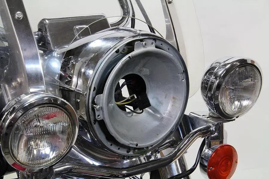 Wyatt Gatling 7 Inch LED Headlamp Bulb Unit for Harley Davidson FLT Models by Wyatt Gatling