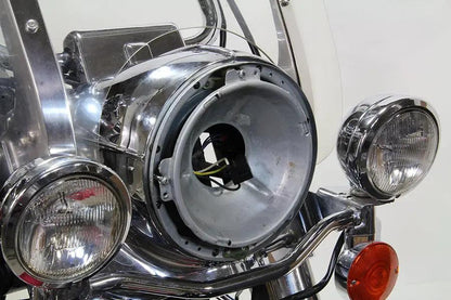 Wyatt Gatling 7 Inch LED Headlamp Bulb Unit for Harley Davidson FLT Models by Wyatt Gatling