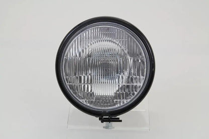 Wyatt Gatling 20-0307GBD 5-3/4 inch Round Stock Type Black Headlamp for Harley Davidson XL by Wyatt Gatling