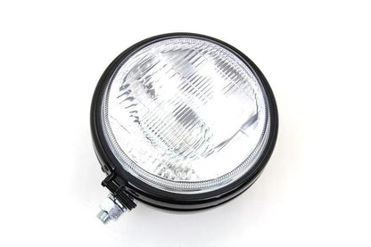 Wyatt Gatling 20-0307GBD 5-3/4 inch Round Stock Type Black Headlamp for Harley Davidson XL by Wyatt Gatling