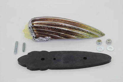 Wyatt Gatling Front Fender Lamp with Amber Lens - Part 76033D by Wyatt Gatling