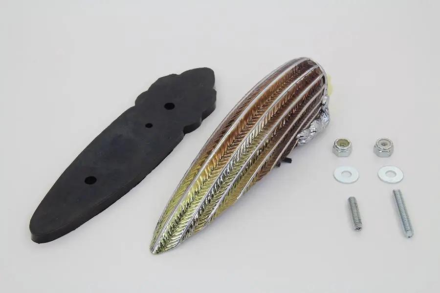 Wyatt Gatling Front Fender Lamp with Amber Lens - Part 76033D by Wyatt Gatling