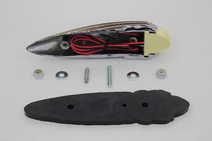 Wyatt Gatling Front Fender Lamp with Amber Lens - Part 76033D by Wyatt Gatling