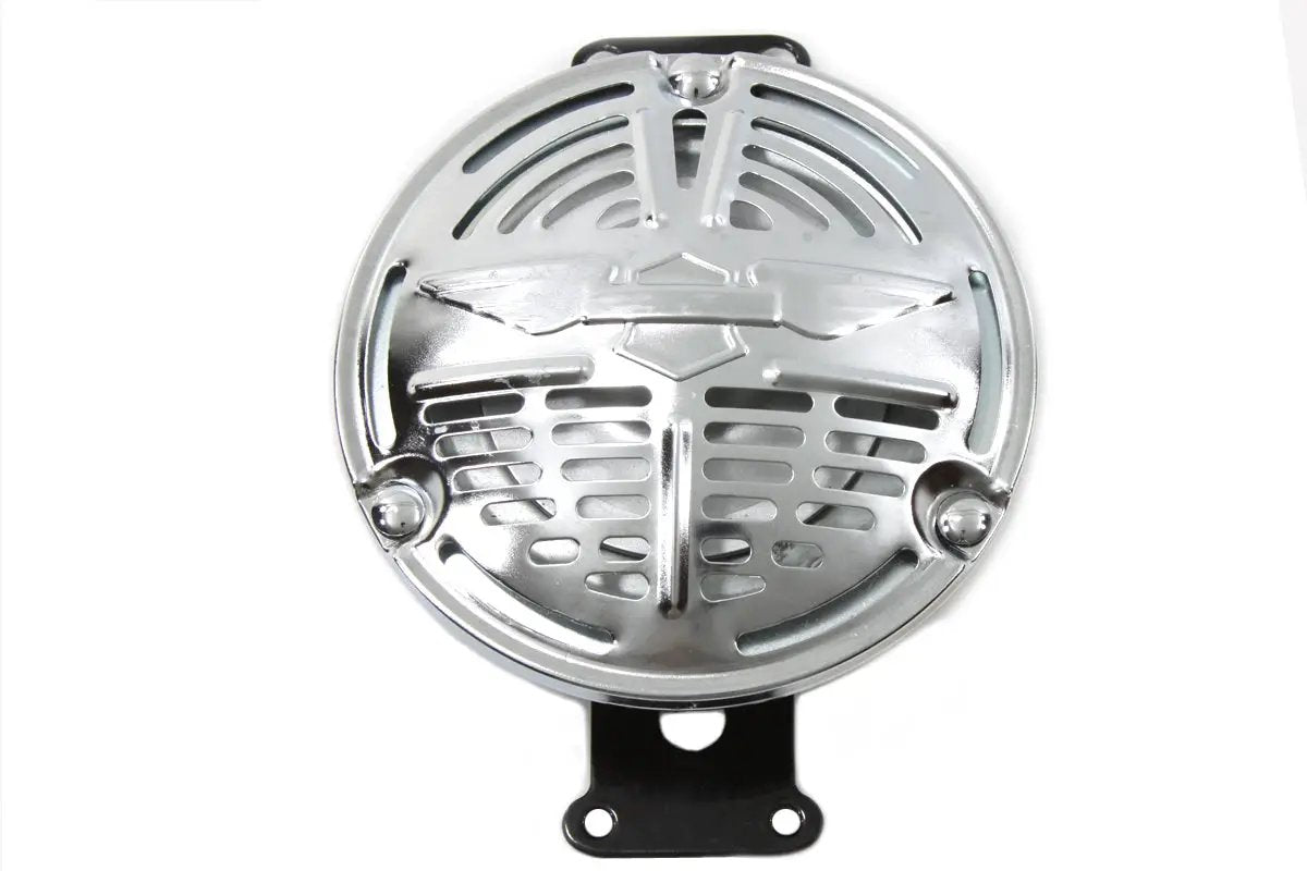 Wyatt Gatling Replica Delco Remy Chrome 6 Volt Horn for Harley Davidson WL and UL Models by Wyatt Gatling