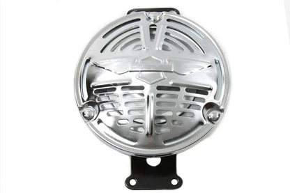 Wyatt Gatling Replica Delco Remy Chrome 6 Volt Horn for Harley Davidson WL and UL Models by Wyatt Gatling