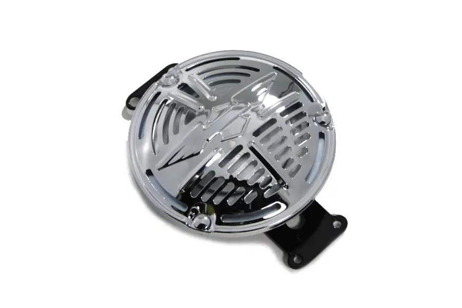 Wyatt Gatling Replica Delco Remy Chrome 6 Volt Horn for Harley Davidson WL and UL Models by Wyatt Gatling