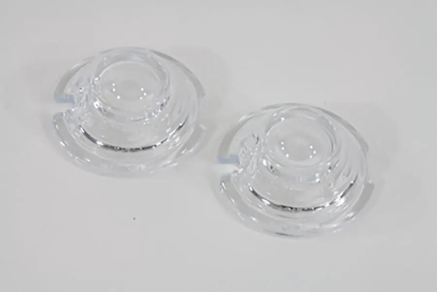 Wyatt Gatling Replica Guide Bullet Marker Lamp Set Clear for Harley Davidson FL (1948-1957) by Wyatt Gatling