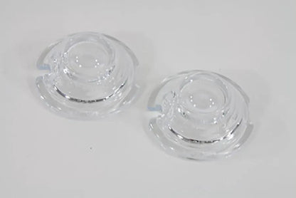 Wyatt Gatling Replica Guide Bullet Marker Lamp Set Clear for Harley Davidson FL (1948-1957) by Wyatt Gatling