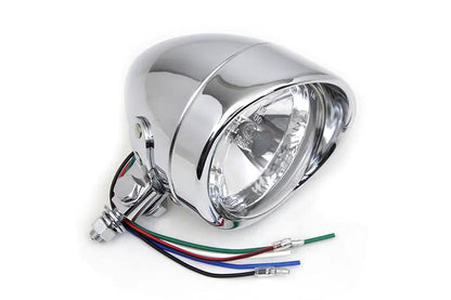 Wyatt Gatling 4 Inch Round Headlamp 12 Volt - Decorative Show Use Only by Wyatt Gatling