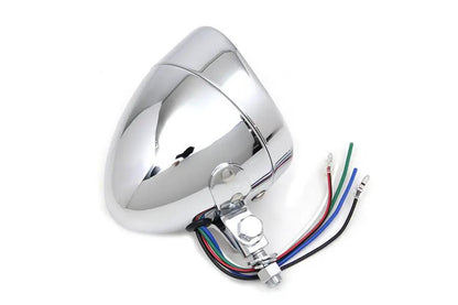 Wyatt Gatling 4 Inch Round Headlamp 12 Volt - Decorative Show Use Only by Wyatt Gatling