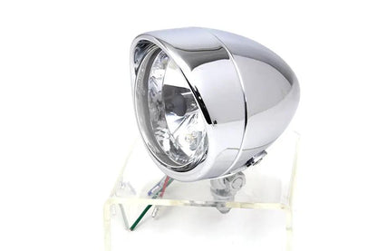 Wyatt Gatling 4 Inch Round Headlamp 12 Volt - Decorative Show Use Only by Wyatt Gatling