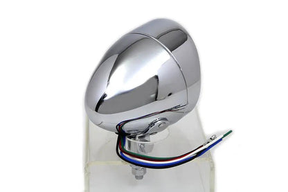 Wyatt Gatling 4 Inch Round Headlamp 12 Volt - Decorative Show Use Only by Wyatt Gatling