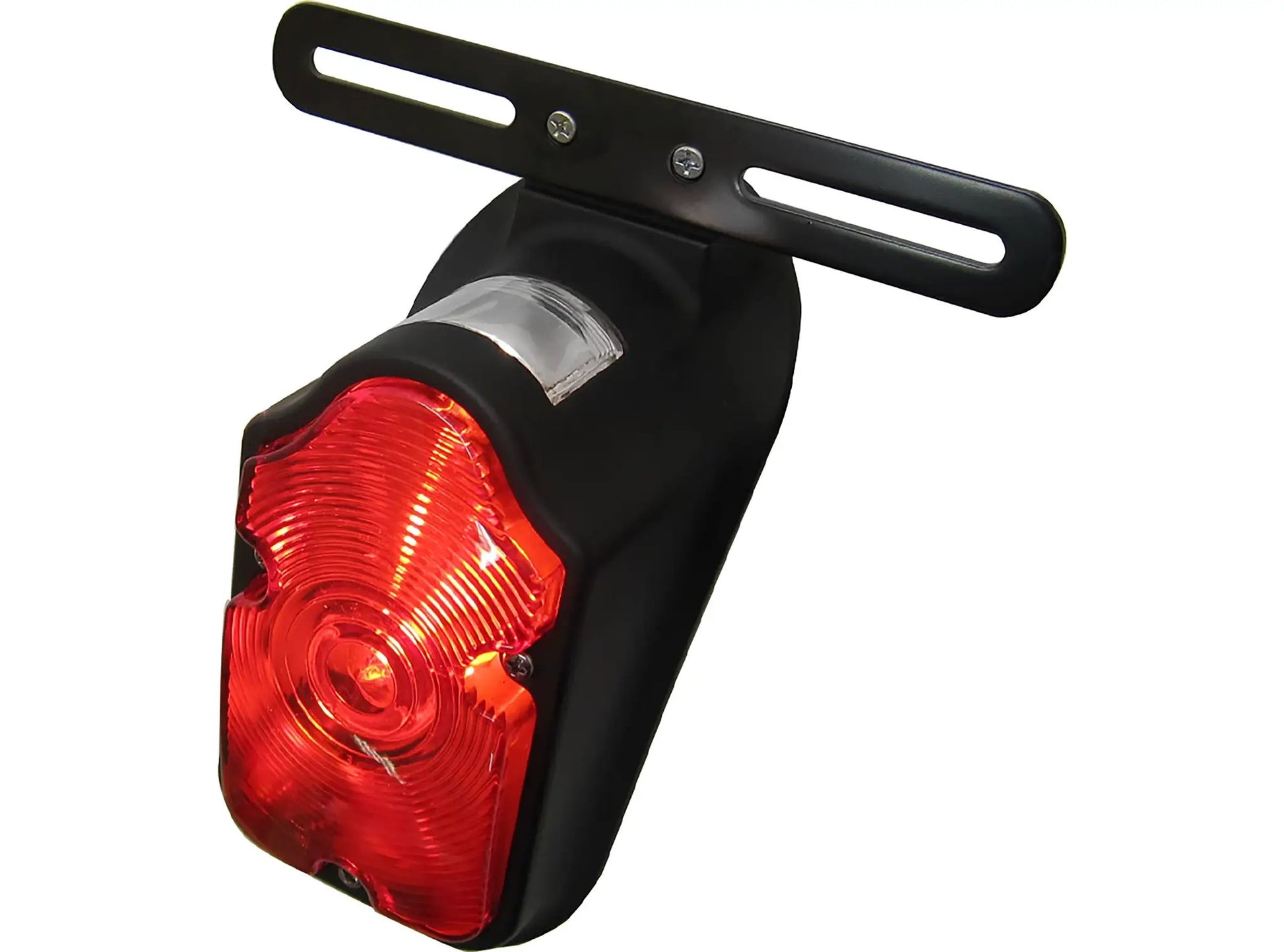Wyatt Gatling 12-0014BNU Black Tombstone Tail Lamp Assembly for Harley Davidson FXD & FXR by Wyatt Gatling
