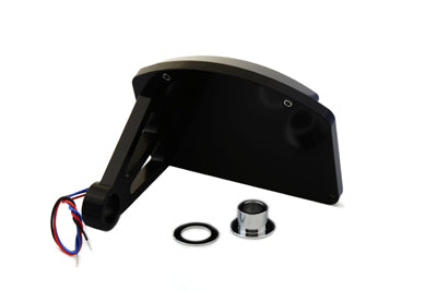 Wyatt Gatling Black LED Slice Style Tail Lamp Assembly for Harley Davidson FXST by Wyatt Gatling