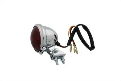 Wyatt Gatling L24-0435CRLEDE Round LED Tail Lamp with Red Lens by Wyatt Gatling