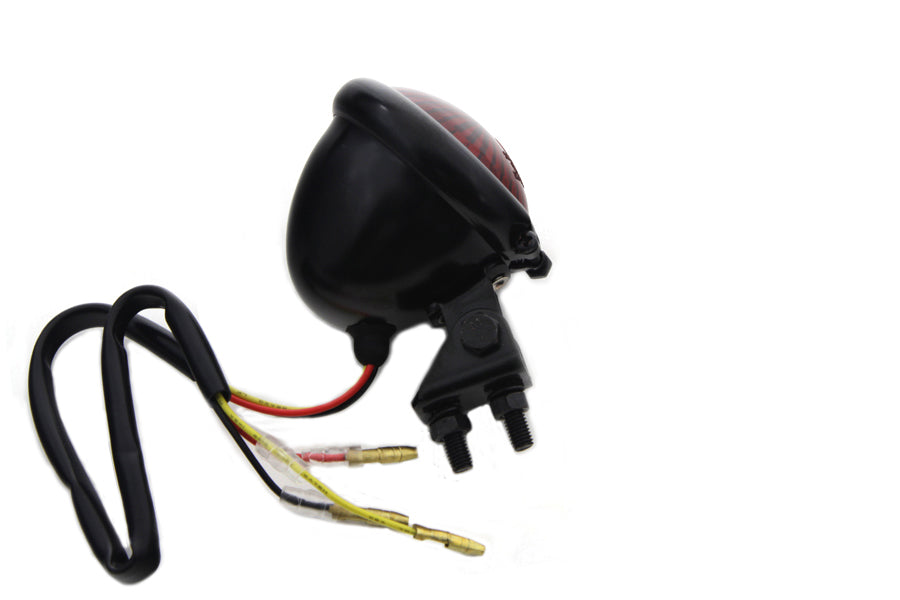 Wyatt Gatling L24-0435BRLEDE Round LED Tail Lamp with Red Lens by Wyatt Gatling