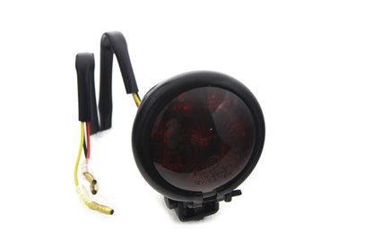 Wyatt Gatling L24-0435BRLEDE Round LED Tail Lamp with Red Lens by Wyatt Gatling