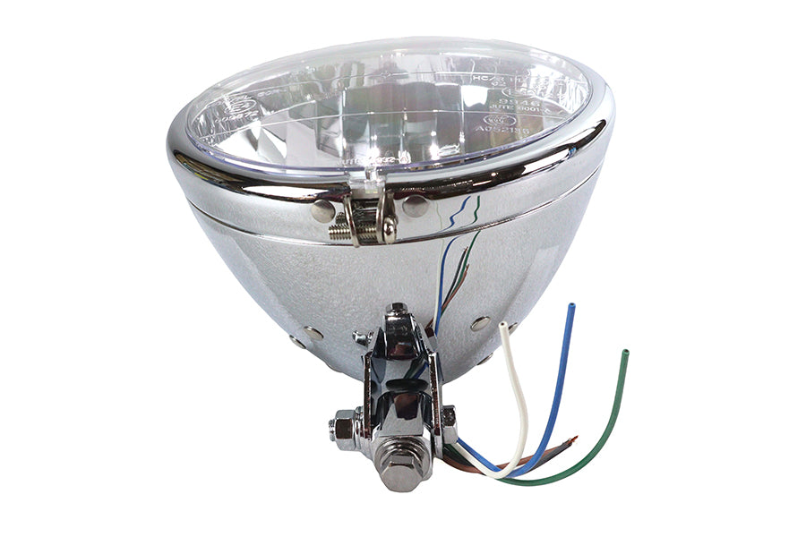 Wyatt Gatling L20-6119CE Spring Fork Style Headlamp Assembly with Chrome Finish by Wyatt Gatling