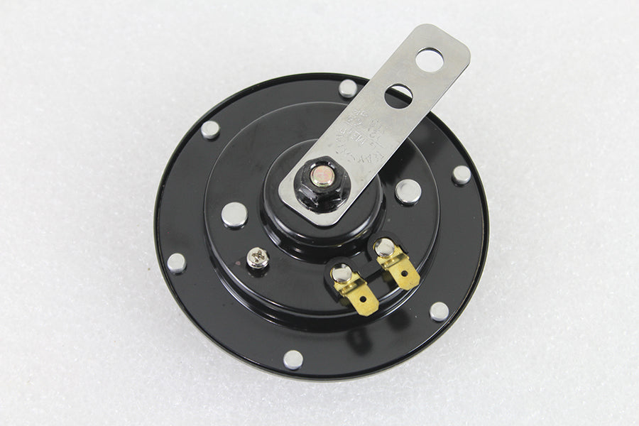 Wyatt Gatling 75596B Black 4-1/2 Inch Horn, 12 Volt with Single Tab Bracket by Wyatt Gatling