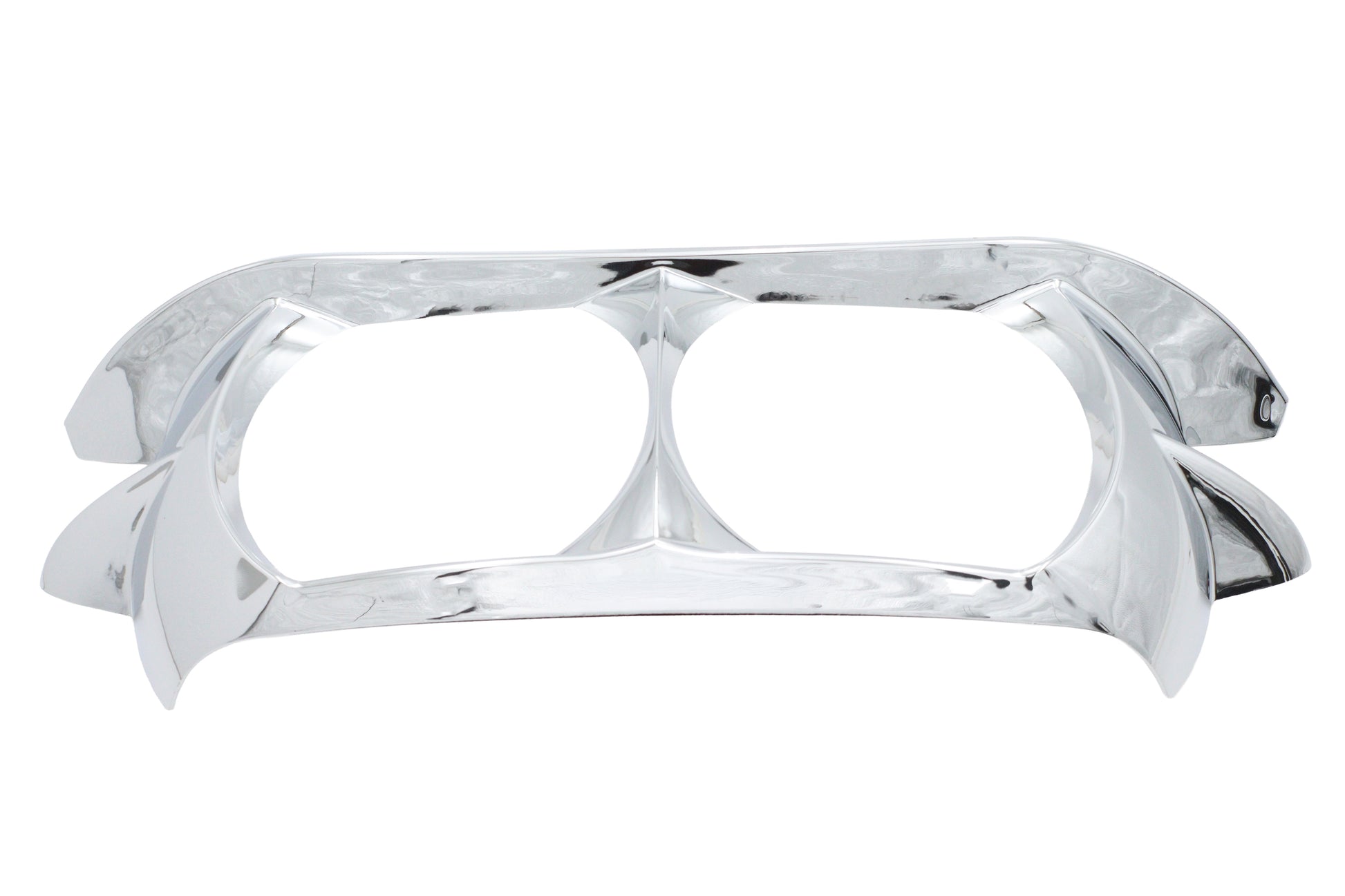 Wyatt Gatling Road Glide Headlamp Trim Chrome – Fits 2015-2024 Harley Davidson FLTR by Wyatt Gatling