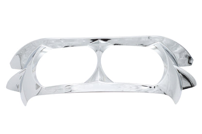 Wyatt Gatling Road Glide Headlamp Trim Chrome – Fits 2015-2024 Harley Davidson FLTR by Wyatt Gatling