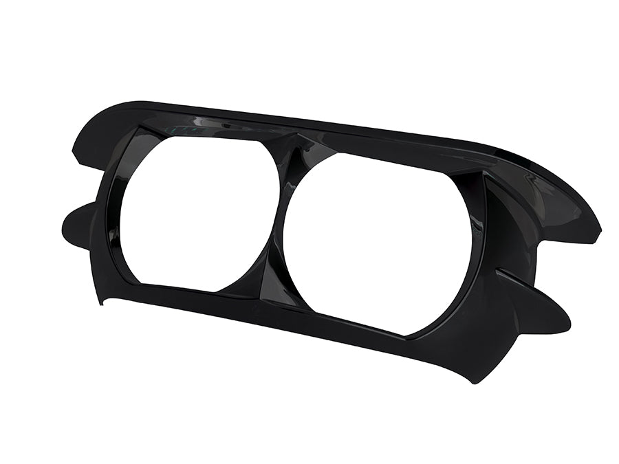 Wyatt Gatling Road Glide Headlamp Trim in Black for Harley Davidson FLTR (2015-2024) by Wyatt Gatling