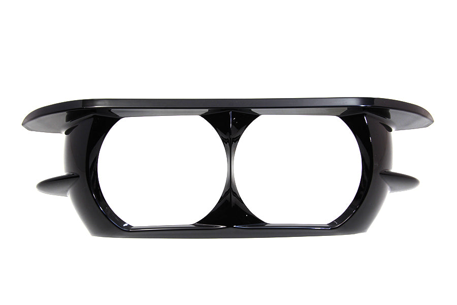 Wyatt Gatling Road Glide Headlamp Trim in Black for Harley Davidson FLTR (2015-2024) by Wyatt Gatling