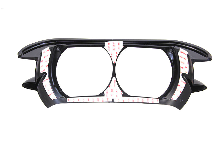 Wyatt Gatling Road Glide Headlamp Trim in Black for Harley Davidson FLTR (2015-2024) by Wyatt Gatling
