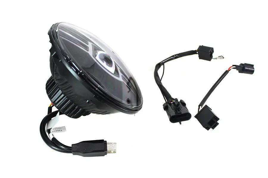 Cyron Lighting 7 inch Beast 2 Integrated Headlamp for Harley Davidson FLT Models by Cyron Lighting