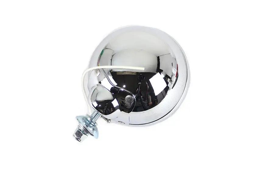 Wyatt Gatling Chrome Spotlamp Assembly with Sealed Beam for Harley Davidson FL (1949-1958) by Wyatt Gatling