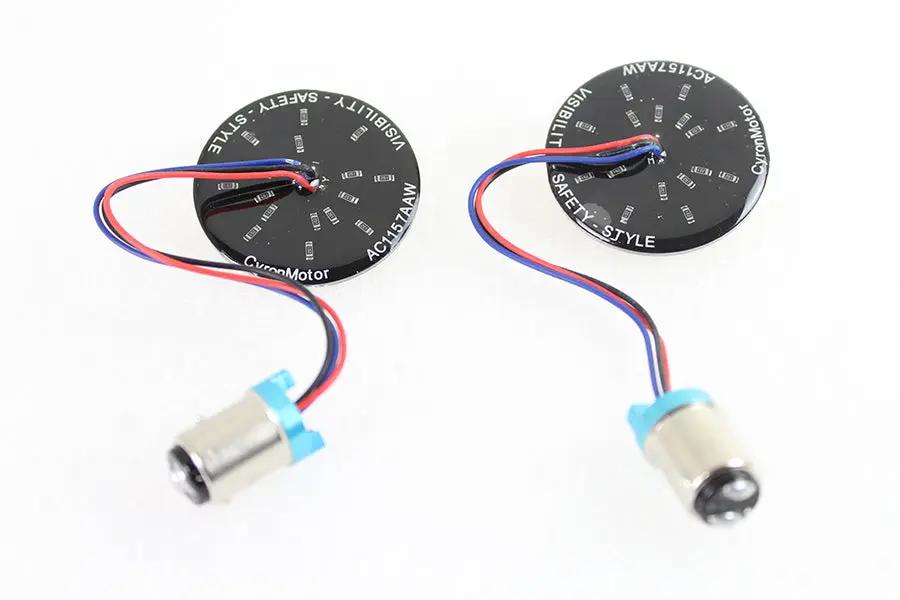 Cyron Lighting AC1157AAW Wide View Turn Signal Insert Set for Bullet Type Signals by Cyron Lighting