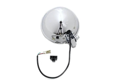 Wyatt Gatling 5-3/4 Inch Bates Style LED Headlamp Chrome (Part No. L20-6139Q) by Wyatt Gatling
