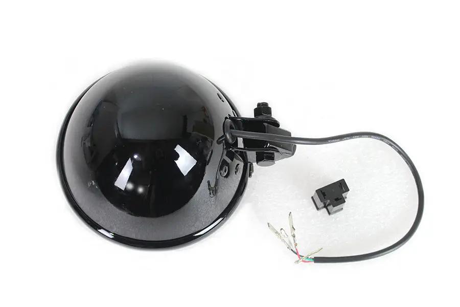 Bates 5-3/4 inch LED Headlamp with Halo Ring – Black, Part Number L20-6139GBQ by Bates