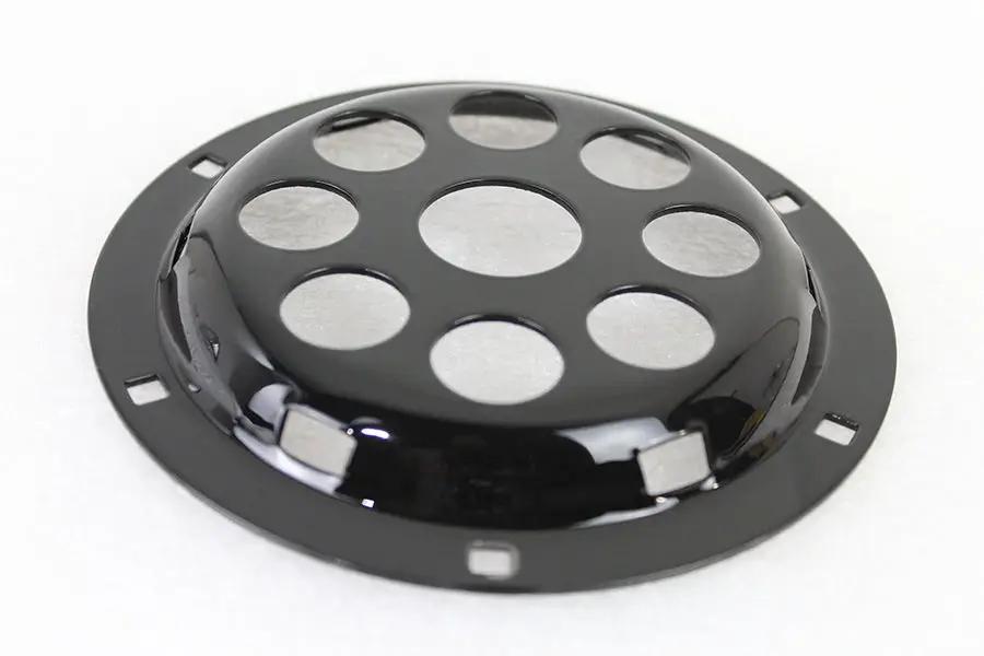 Wyatt Gatling Black 6 Inch Horn Face with Holes for Harley Davidson EL & FL by Wyatt Gatling