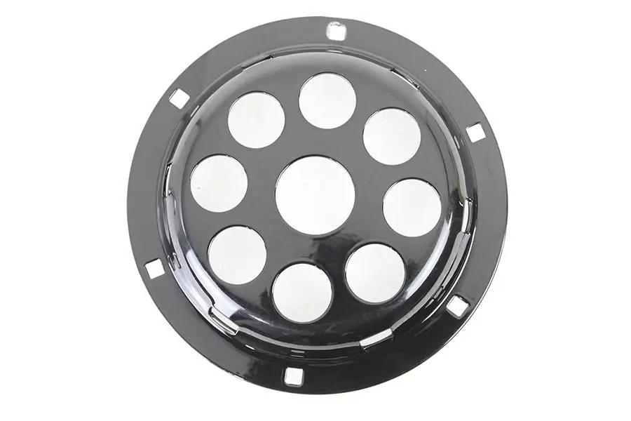 Wyatt Gatling Black 6 Inch Horn Face with Holes for Harley Davidson EL & FL by Wyatt Gatling
