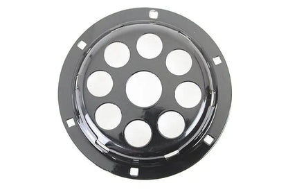 Wyatt Gatling Black 6 Inch Horn Face with Holes for Harley Davidson EL & FL by Wyatt Gatling