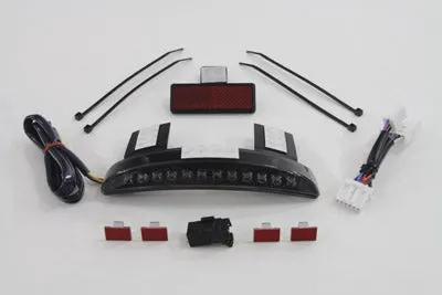 Wyatt Gatling 8-490 Rear Fender Edge Lamp Kit for Harley Davidson Motorcycles by Wyatt Gatling