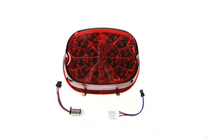 Wyatt Gatling Part 161271 Lay Down Tail Lamp Assembly with Red LED for Harley Davidson FLT (1999-2008) by Wyatt Gatling