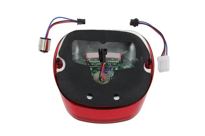 Wyatt Gatling Part 161271 Lay Down Tail Lamp Assembly with Red LED for Harley Davidson FLT (1999-2008) by Wyatt Gatling